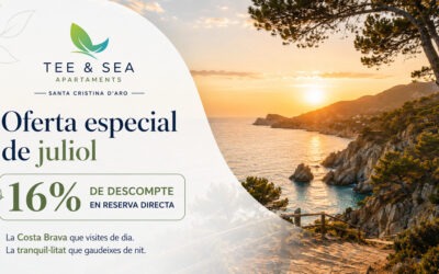 Oferta juliol apartaments Santa Cristina d’Aro | Tee & Sea